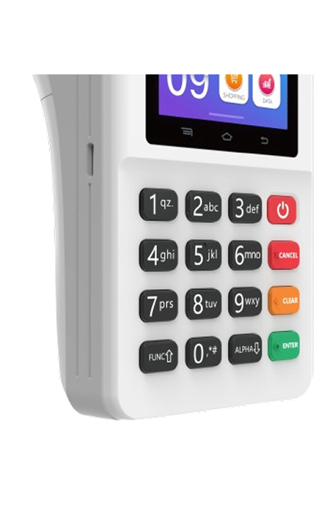 Dedicated Physical Keypad